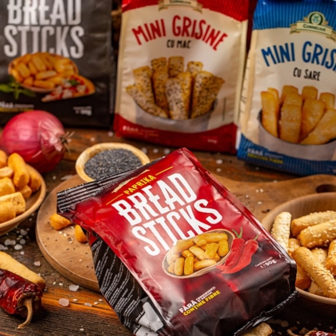 Bread Sticks & Mini Grisine Cornelius - Csomagolás design